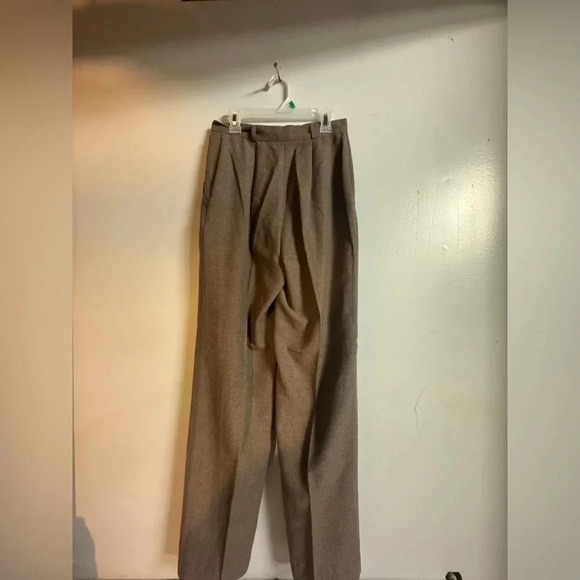 Vintage juniors Smart parts pleated front pants size 9 grey business casual work - Picture 2 of 5